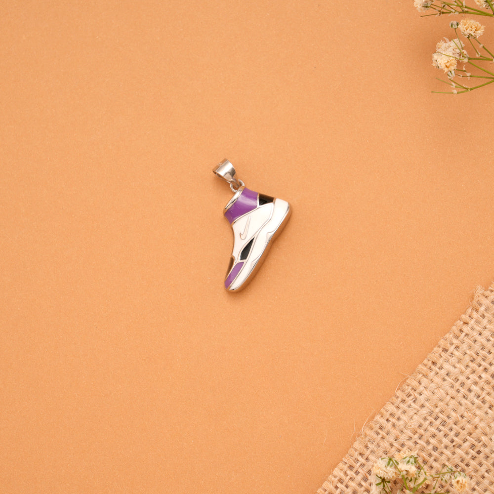 Trendy Purple Street Sneaker Pendant