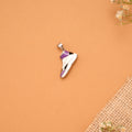 Trendy Purple Street Sneaker Pendant