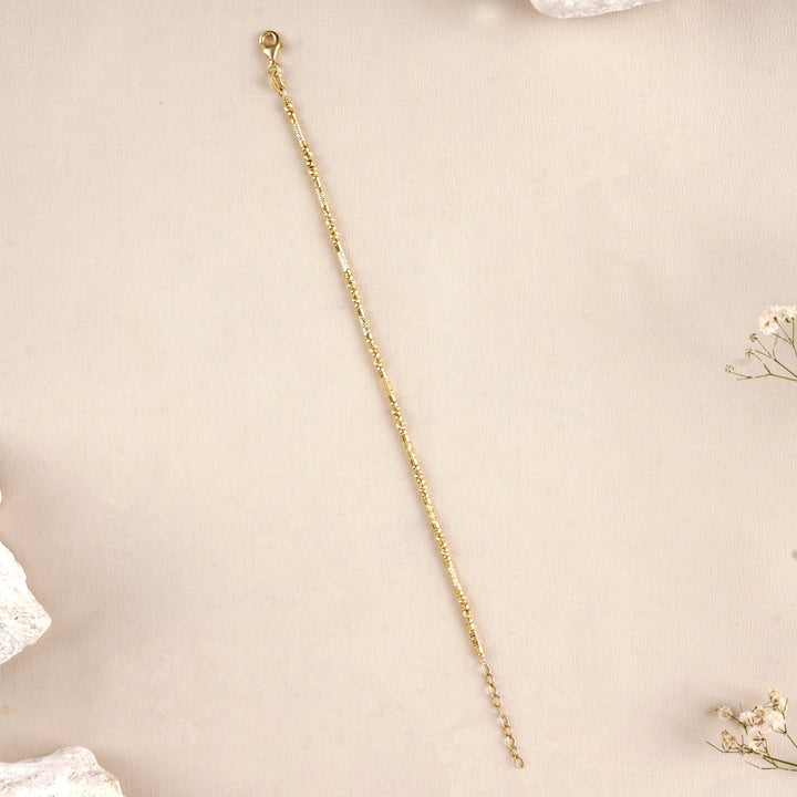 Royal Shine Silver Gold Plated Bracelet