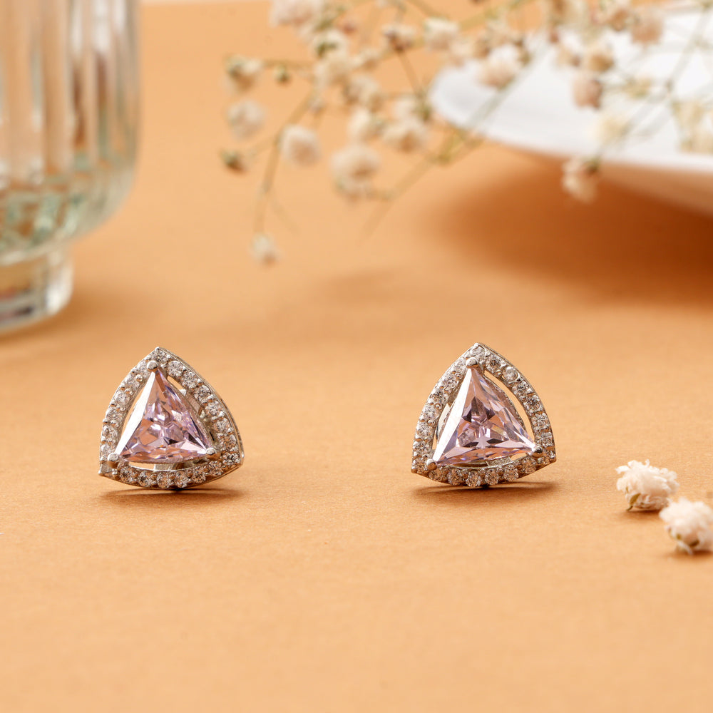 Graceful Harmony Opal Silver Studs