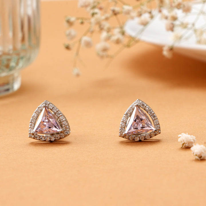 Graceful Harmony Opal Silver Studs