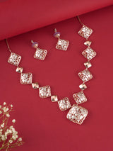 Rhombus Shaped Turkish Necklace