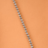 Classic Silver Tennis Women's Bracelet