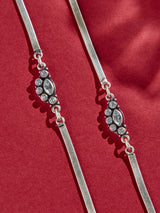 Heritage Sparkle with Ruby & Green Anklet