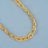 Elegant Gold Double Link Chain