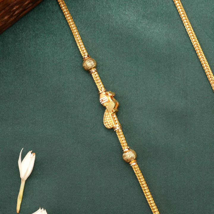Vel Mayil Gold Mugappu Chain