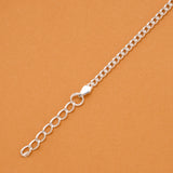 Pink Ice Cream Cup Cake Silver Baby Bracelet