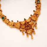 Traditional Lakshmi Coin Golden Necklace