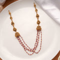 Antique Layered Pink Beads Haram