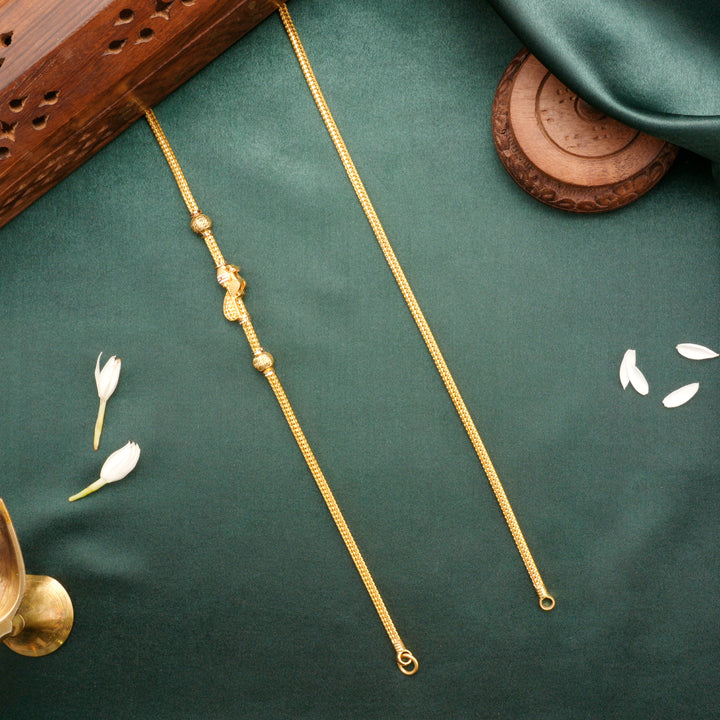 Vel Mayil Gold Mugappu Chain