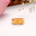 Stylish Golden Casting Ring for Men