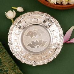 Shiny Finish Silver Plate