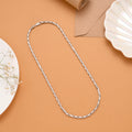 Bullet Bahubali Men's Silver Chain