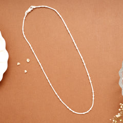 Minimalist Balls Silver Sleek Women’s Chain