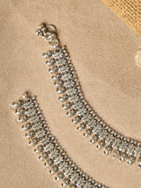 Heirloom Silver Antique Anklet