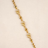 Square Loop Silver Golden Women’s Bracelet