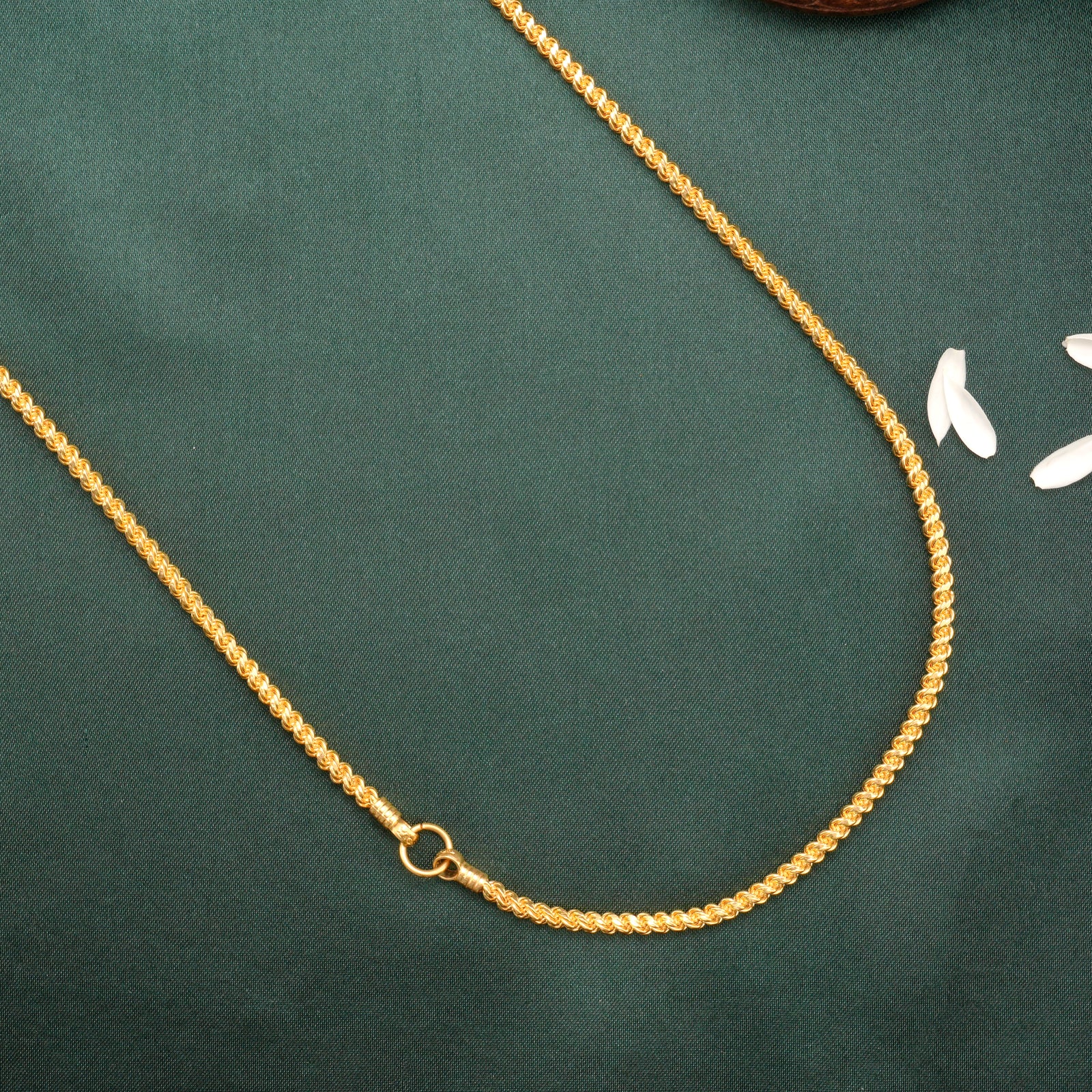 Classic Rope Lakshmi Peacock Mugappu Chain