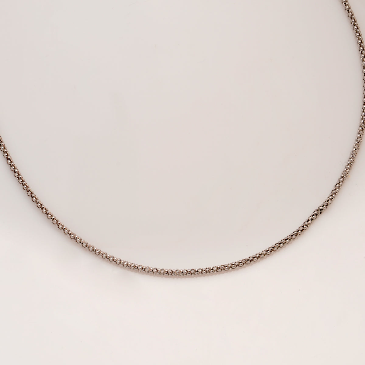 Modern Ball Designed Silver Chain