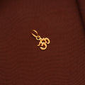 Spiritual Gold Om Pendant