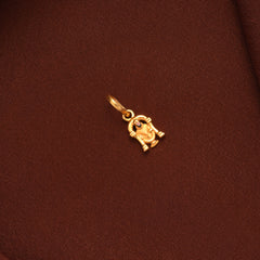 Lord Venkateshwara Gold Pendant