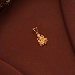 Beautiful Lakshmi Devi Gold Pendant