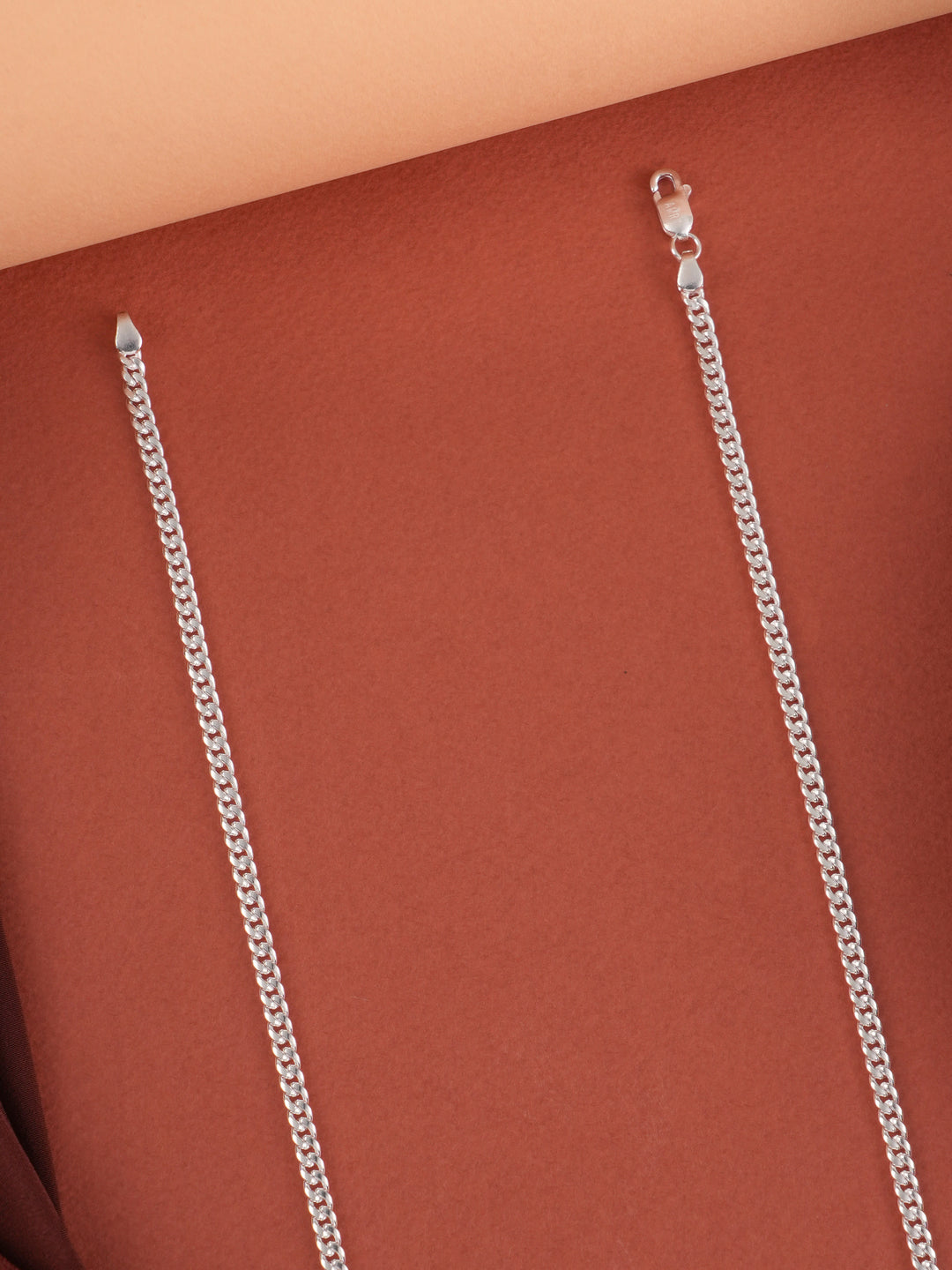 Cuban Link 3mm Silver Chain