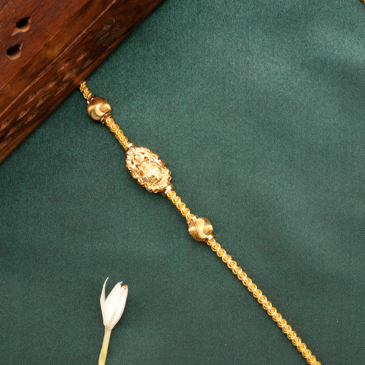 Classic Rope Lakshmi Peacock Mugappu Chain