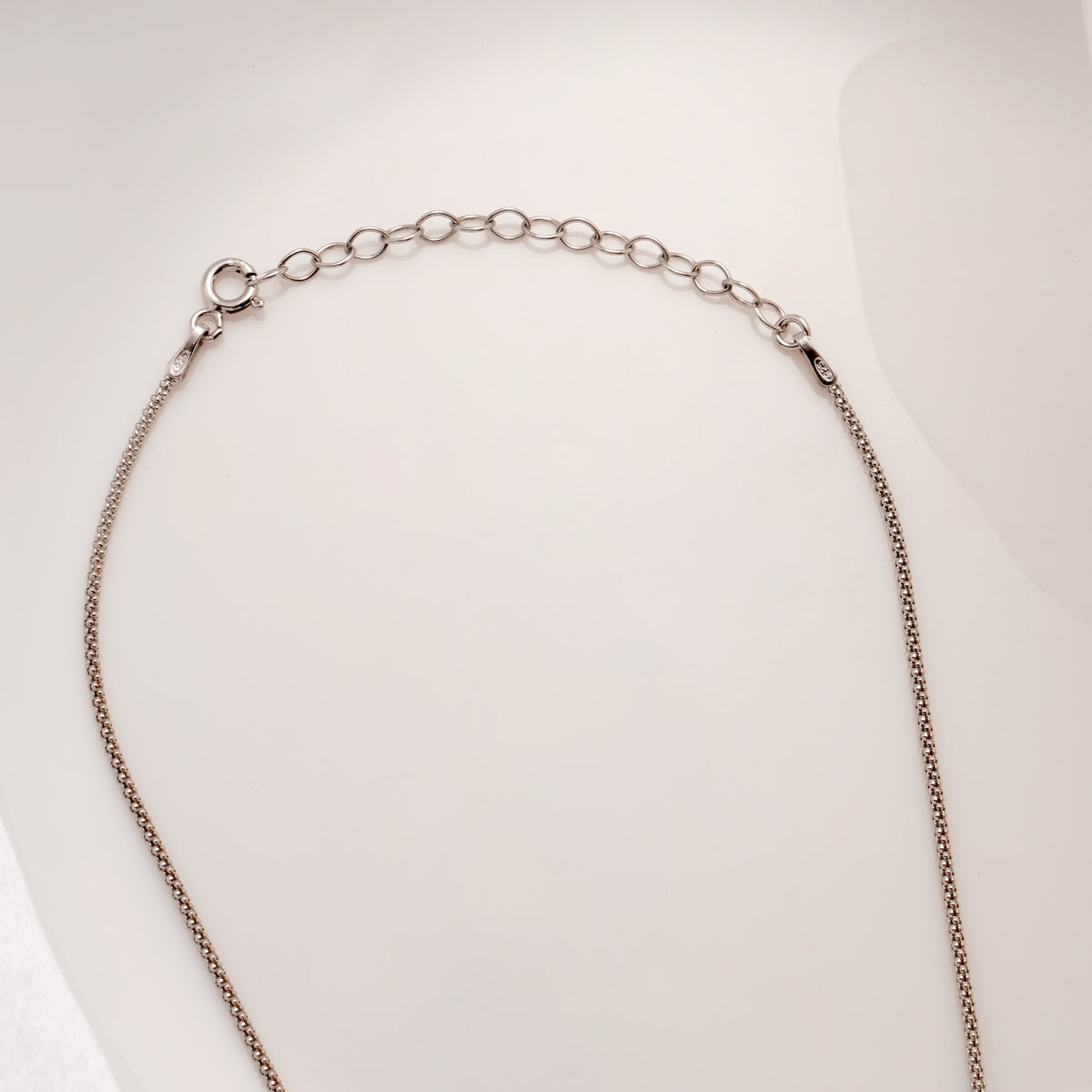 Modern Ball Designed Silver Chain
