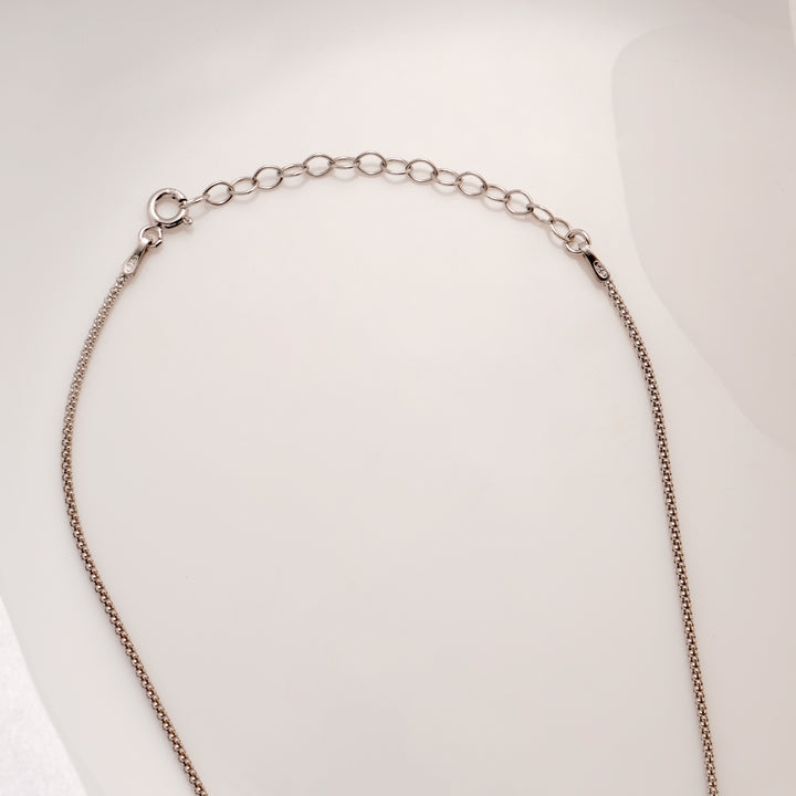 Modern Ball Designed Silver Chain
