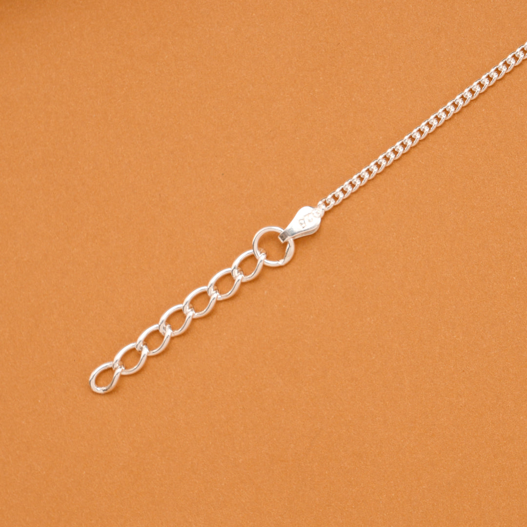 Ice Cream Cup Cake Silver Baby Bracelet