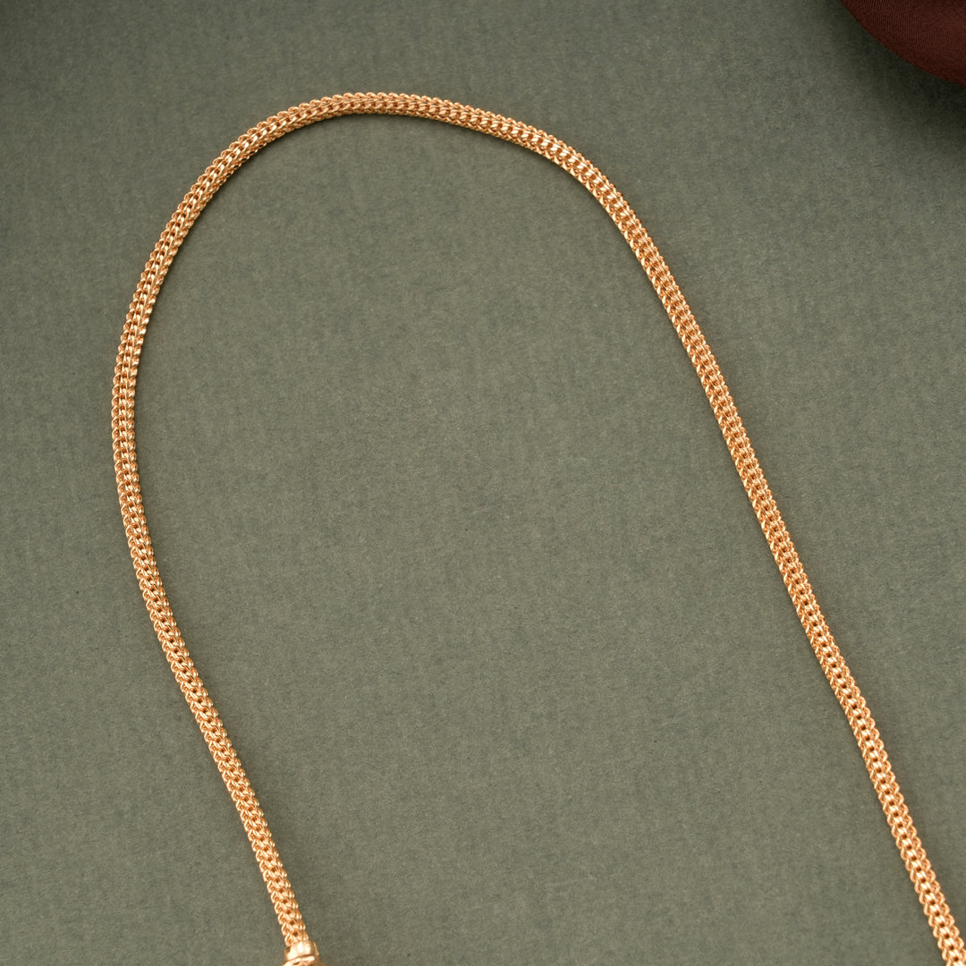 Royal Lakshmi Peacock Design Mugappu Chain