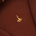 Charming Parrot Motif Gold Pendant