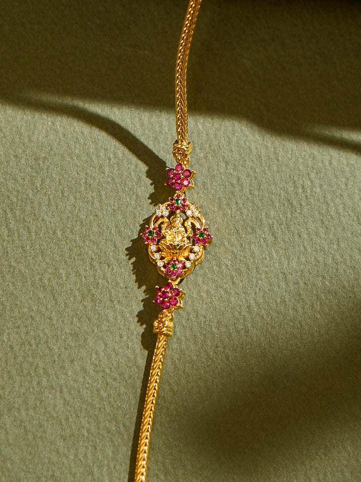 Lakshmi Radiance Sidepiece Mugappu Chain