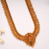 Grand Lakshmi Pendant with Golden Kasumalai