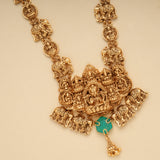 Antique Ashtalakshmi with Elephants Golden Haram