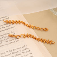 Adjustable Floral Golden Back chain