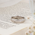 Unique Hammered Sterling Silver Ring