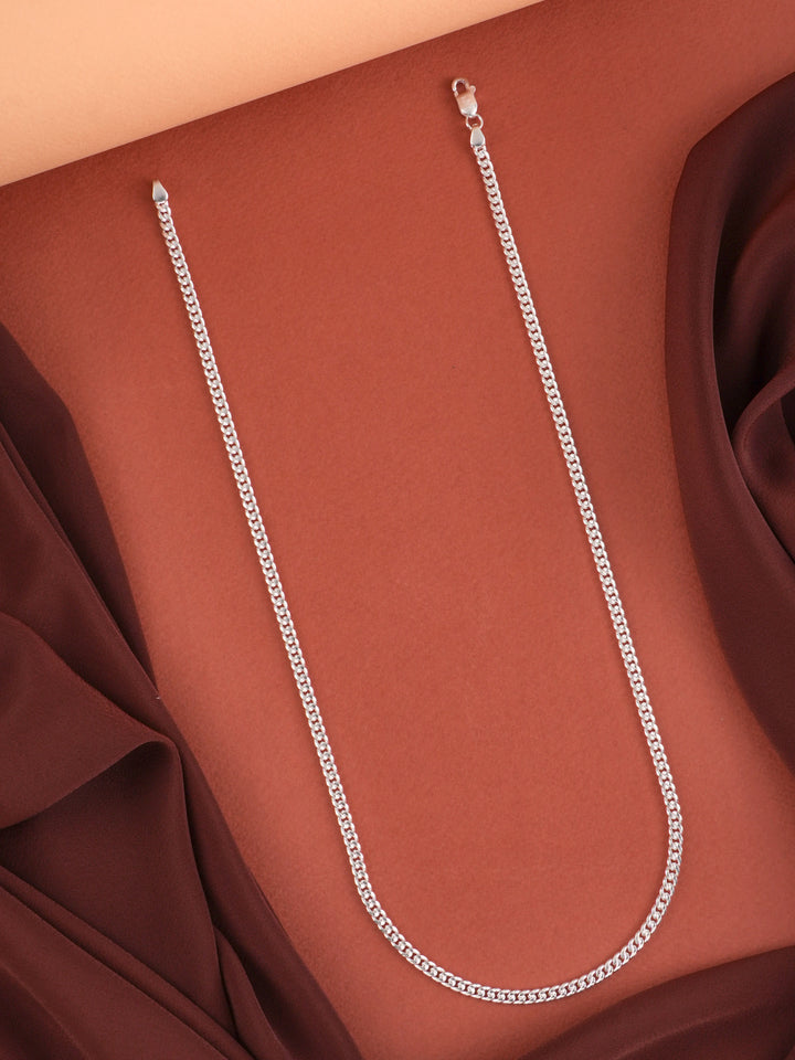 Cuban Link 3mm Silver Chain
