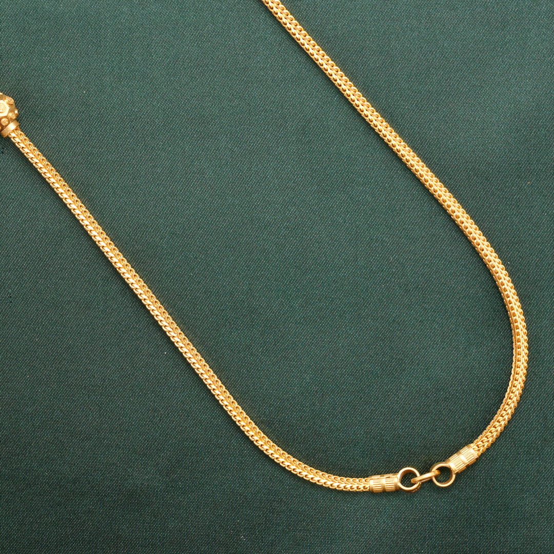 Elegant Peacock Mugappu Chain