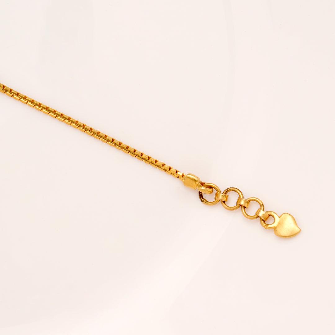 Minimal Toy Design Gold Bracelet for Women
