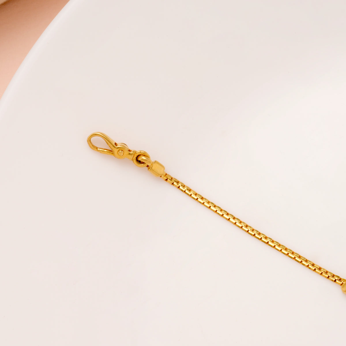 Minimal Toy Design Gold Bracelet for Women