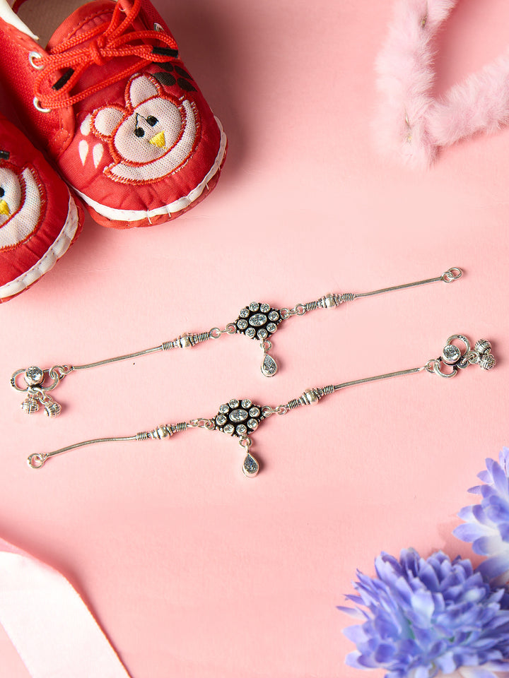 Moonlit Mist Baby Antique Anklet