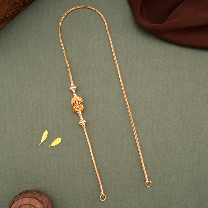 Golden Lakshmi Vintage Mugappu Chain