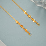 Vighnaharta Brass Gold Ear Mattal