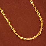 Premium Paper Cut Link Gold Chain
