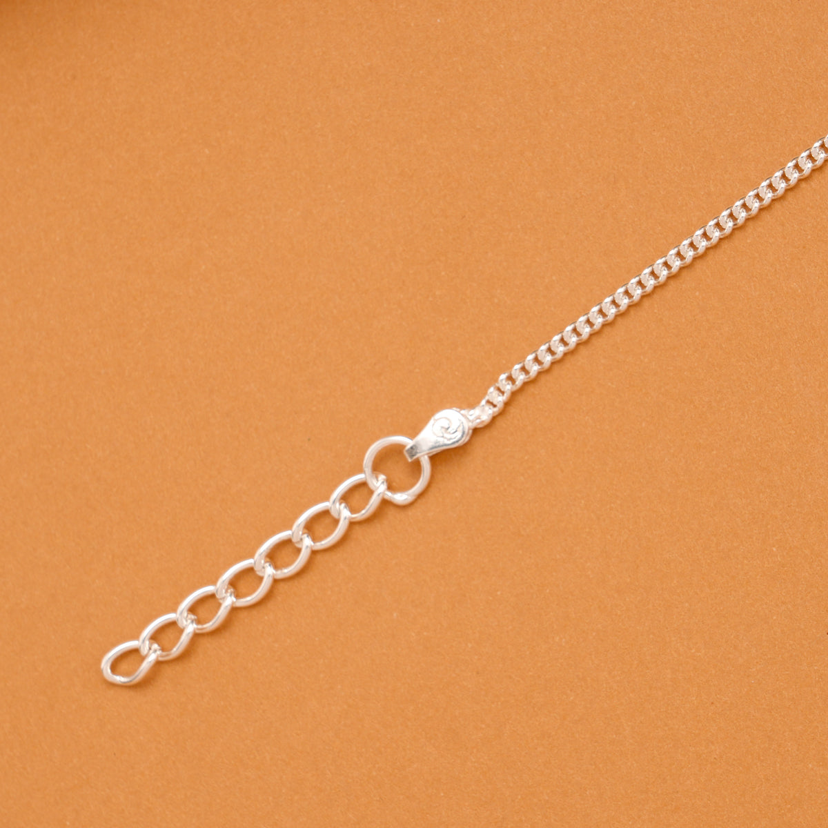 Light Blue Fish Enamel Silver Baby Bracelet