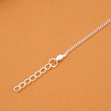 Light Blue Fish Enamel Silver Baby Bracelet