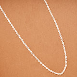 Classic Paper Link Silver Women’s Chain