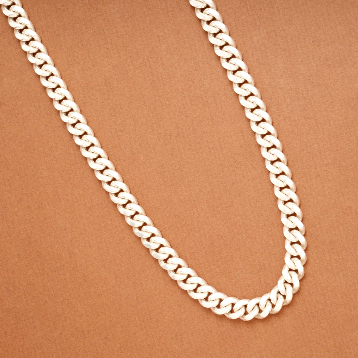Heavy Classic Cuban Link Silver Men’s Chain