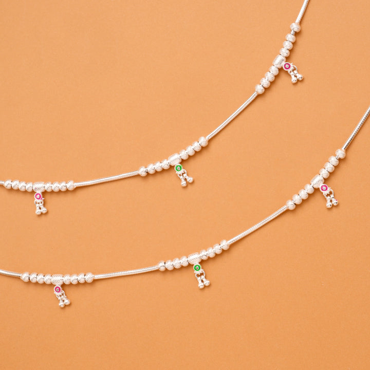 Traditional Bead Silver Kolusu